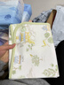 全棉時(shí)代嬰兒針織復合隔尿墊純棉可洗防水透氣床單加大 靈風(fēng)尋意90×70cm 曬單實(shí)拍圖