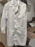 保羅嵐芝白大褂長(cháng)袖四季款春夏醫生工作服透氣吸汗醫院牙醫實(shí)驗服加工廠(chǎng)服 曬單實(shí)拍圖