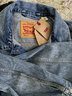 Levi's李維斯26年春夏新款男士美式復古工裝風(fēng)休閑牛仔夾克外套 藍色 L 曬單實(shí)拍圖