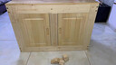 JGDAK定做實(shí)木魚(yú)缸柜底柜底座魚(yú)缸柜子松木家用客廳水族箱隔斷魚(yú)缸柜 原木80*40*70雙板門(mén)款+整板 曬單實(shí)拍圖