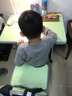 尊眠（ZUNMIAN）兒童課桌椅書(shū)桌學(xué)習桌椅套裝家用中小學(xué)生寫(xiě)字桌子可升降70*50cm 曬單實(shí)拍圖
