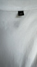 名創(chuàng  )優(yōu)品（MINISO）純棉長(cháng)袖t恤男春季純色圓領(lǐng)內搭衣服寬松休閑打底衫 白色 3XL 曬單實(shí)拍圖