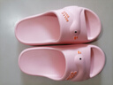 樸西小鴨子涼拖鞋春夏新款浴室防滑EVA居家拖鞋情侶 小粉鴨  37-38 曬單實(shí)拍圖
