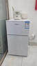 HYUNDAI（韓國現代）小冰箱迷你小型家用冷藏冷凍宿舍出租房辦公室雙開(kāi)門(mén)二門(mén)電冰箱節能省電 68L白【一級能效+租房必備】 曬單實(shí)拍圖