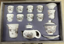 金鑲玉功夫茶具整套裝陶瓷茶壺杯送人禮品盒高檔羊脂玉白瓷 勝境 曬單實(shí)拍圖