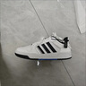 adidas ENTRAP美式校園風(fēng)運動(dòng)少年感復古籃球風(fēng)板鞋男女阿迪達斯   白色/黑色   42 曬單實(shí)拍圖
