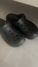 CROCS卡駱馳貝雅云彩洞洞鞋戶(hù)外老爹鞋沙灘女休閑鞋|208186 黑色-001 36 /37(230mm) 曬單實(shí)拍圖