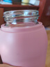 【京東物流送貨上門(mén)】萌萌兔卡通水杯女牛奶玻璃杯創(chuàng  )意便攜杯子 粉色萌萌兔 330ml 1只 曬單實(shí)拍圖