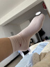 PRIMEET派米 襪子女士春夏純棉10A抑菌透氣中筒襪春秋配小皮鞋長(cháng)襪 曬單實(shí)拍圖