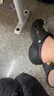 CROCS卡駱馳貝雅云彩洞洞鞋戶(hù)外老爹鞋沙灘女休閑鞋|208186 黑色-001 38 (240mm) 曬單實(shí)拍圖