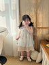 班喜迪女童連衣裙夏裝2026新款洋氣兒童公主裙女寶寶無(wú)袖背心裙夏季裙子 藍色 90 曬單實(shí)拍圖