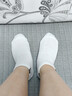 羅蒙（ROMON）襪子男士夏季【100%純棉】運動(dòng)抗菌防臭中短筒吸汗休閑耐磨薄款 曬單實(shí)拍圖