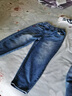真維斯男童加絨褲子兒童秋冬加厚牛仔褲中大童保暖長(cháng)褲男孩一體絨童裝 【加絨牛仔褲】深藍 140 曬單實(shí)拍圖