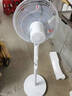 艾美特（AIRMATE）【直流變頻】電風(fēng)扇家用大風(fēng)力智能遙控落地扇臥室安靜輕音一級能效空氣循環(huán)扇搖頭節能小風(fēng)扇 曬單實(shí)拍圖