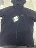 ARC'TERYX始祖鳥(niǎo) GAMMA MX HOODY 防風(fēng) 男子 軟殼夾克 BLACK SAPPHIRE II/藍黑色 M 曬單實(shí)拍圖