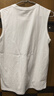 帛芮寬肩背心男純棉運動(dòng)無(wú)袖背心內穿健身籃球跑步男士白色打底汗衫 曬單實(shí)拍圖