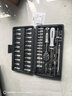 京選（JERXUN）46件套筒扳手汽修工具箱棘輪摩托修車(chē)公路快速套裝扳手扭力螺絲刀 曬單實(shí)拍圖