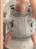 BabyBjorn瑞典品牌進(jìn)口透氣嬰幼兒背帶抱娃神器Harmony背帶0-3歲 銀灰色 曬單實(shí)拍圖