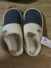 潔麗雅（Grace）棉拖鞋男士秋冬季室內防臭防滑居家保暖厚底踩屎感拖鞋男款冬天 曬單實(shí)拍圖
