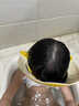 京厽寶寶洗頭兒童擋水帽嬰兒洗頭發(fā)防水護耳小孩洗澡浴帽洗發(fā)帽子 萌獅款-檸檬黃防回流 護耳 曬單實(shí)拍圖