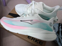 鴻星爾克女鞋透氣常規跑步鞋舒適輕便運動(dòng)鞋學(xué)生百搭跑鞋 52123403145 曬單實(shí)拍圖