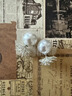 戚小米s999純銀耳針煙花珍珠耳釘女2026新款輕奢高級感耳環(huán)仿珍珠耳飾 煙花珍珠耳釘一對【S999銀針】 曬單實(shí)拍圖