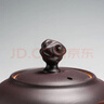 容山堂粗陶普洱煮茶器電陶爐陶瓷側把高檔功夫茶具套裝明火燒水壺 粗陶壺-祥云鈕側把 800ml 曬單實(shí)拍圖