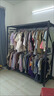 澤鐵洗衣店服裝廠(chǎng)掛衣服架子衣柜服裝店展示架貨架儲物架多層置物架子 主架雙杠150*60*200【2層圓管】300kg/層 曬單實(shí)拍圖