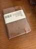 得力（deli）A7/96張便攜筆記本子創(chuàng  )意型皮面本口袋本迷你記事本單詞手賬本棕BP119 曬單實(shí)拍圖