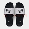 安德瑪（Under Armour）拖鞋男鞋夏季運動(dòng)鞋涼拖沙灘鞋一字拖3026023-100 白色 42.5  曬單實(shí)拍圖