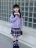G.duck女童春裝2026新款學(xué)院風(fēng)春秋兒童jk套裝小女孩庫洛米衣服裙子整套 庫洛米開(kāi)衫三件套 120 建議110-120cm6-7歲 曬單實(shí)拍圖