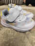 安踏兒童運動(dòng)鞋女?huà)胪?026春夏季新品魔術(shù)貼網(wǎng)面透氣軟底元氣跑鞋 【密網(wǎng)】安踏白/彩色J-6 22 鞋內長(cháng)13.5cm 曬單實(shí)拍圖