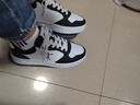 喬丹男鞋板鞋春夏季新款小白鞋男透氣耐磨厚底增高休閑運動(dòng)鞋 曬單實(shí)拍圖
