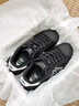 卡帕（Kappa）小瓦片女鞋黑色貝殼頭板鞋女2026新款ins潮休閑鞋軟底運動(dòng)鞋子女 黑色 38 曬單實(shí)拍圖