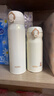 膳魔師（THERMOS）日本原裝保溫杯藍色500毫升保溫杯304不銹鋼材質(zhì) 米白色500ml 曬單實(shí)拍圖