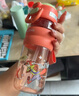 迪士尼（Disney）兒童水杯學(xué)生上學(xué)專(zhuān)用喝水杯塑料杯雙飲口高顏值運動(dòng)水杯男耐摔 曬單實(shí)拍圖