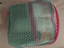 多巴胺豆腐包迷你網(wǎng)紗便攜旅行洗漱化妝品收納包補妝包網(wǎng)格雜物包 升級款【鏤空網(wǎng)格超大容量】-綠色（提手） 曬單實(shí)拍圖