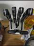 蘇泊爾（SUPOR）刀具套裝菜刀切片刀砍骨刀水果刀剪刀廚房家用不銹鋼七件套 TK1505E 曬單實(shí)拍圖