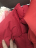 巴拉巴拉（BALABALA）童裝兒童羽絨服女童新款春裝國風(fēng)外套拜年服寶寶女寶保暖上衣 紅色福蝶來(lái)60611-灰鴨絨 110 充絨量89g 曬單實(shí)拍圖