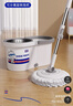 索邦旋轉拖把34cm2頭家用一拖凈免手洗雙驅動(dòng)拖地拖布吸水墩布桶套裝 曬單實(shí)拍圖