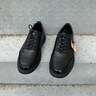 奧康男鞋夏季沖孔款真皮透氣商務(wù)通勤皮鞋男士休閑鞋軟底正裝英倫風(fēng)鞋 黑色 單層 沖孔 41 曬單實(shí)拍圖