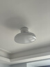 雷士（NVC）枕邊風(fēng)風(fēng)扇燈吊扇北歐餐廳臥室全光譜1級能效IP65三防一體36瓦 曬單實(shí)拍圖