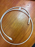 華為原裝6A數據線(xiàn) USB Type-A轉USB Type-C/1m線(xiàn)長(cháng)/支持66W（11V6A）充電 白色CC790 曬單實(shí)拍圖
