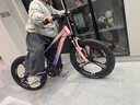 鳳凰官方旗艦店兒童自行車(chē)男女變速青少年學(xué)生山地車(chē)碟剎賽車(chē) 星際 粉紫【變速】三刀輪 22寸【適合130-170cm】 曬單實(shí)拍圖