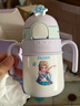 杯具熊（BEDDYBEAR） 學(xué)飲兒童保溫杯小容量帶手柄學(xué)飲寶寶吸管杯小號保溫杯便攜水杯 火箭保溫杯-勇氣艾莎400ml 曬單實(shí)拍圖