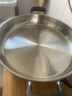 佳佳戀官方旗艦店316L不銹鋼電煎鍋0涂層家用加深加大電餅鐺多功能烙餅鍋平底鍋早餐機烤肉鍋電烤爐電鍋 （316全鋼）8K38（（4-5人）【38FD】） 曬單實(shí)拍圖