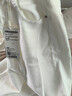 三彩【宋軼同款】【防透小白褲】2026春季新款白色牛仔褲高腰直筒褲Z 云朵白 M 160/68A 160/68A 曬單實(shí)拍圖
