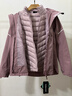 探路者（TOREAD） 沖鋒衣 情侶秋冬戶(hù)外登山防寒服三合一羽絨服內膽TAWJ91559/92118 霧紫色（女） M 曬單實(shí)拍圖