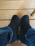 紅蜻蜓網(wǎng)面鞋秋冬新款男鞋平底飛織鞋中老年健步鞋爸爸鞋WYA45012 黑色(WYA45013) 40 曬單實(shí)拍圖