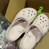 卡駱馳（CROCS）貝雅云彩女士洞洞鞋戶(hù)外休閑鞋|208186 裸粉-6PI 35 (220mm) 曬單實(shí)拍圖